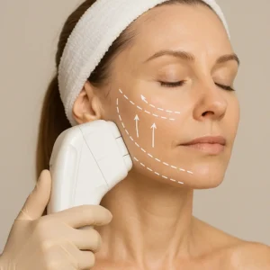 Woman having HI-FU to reduce wrinkles call LA LIPO Epping Now!