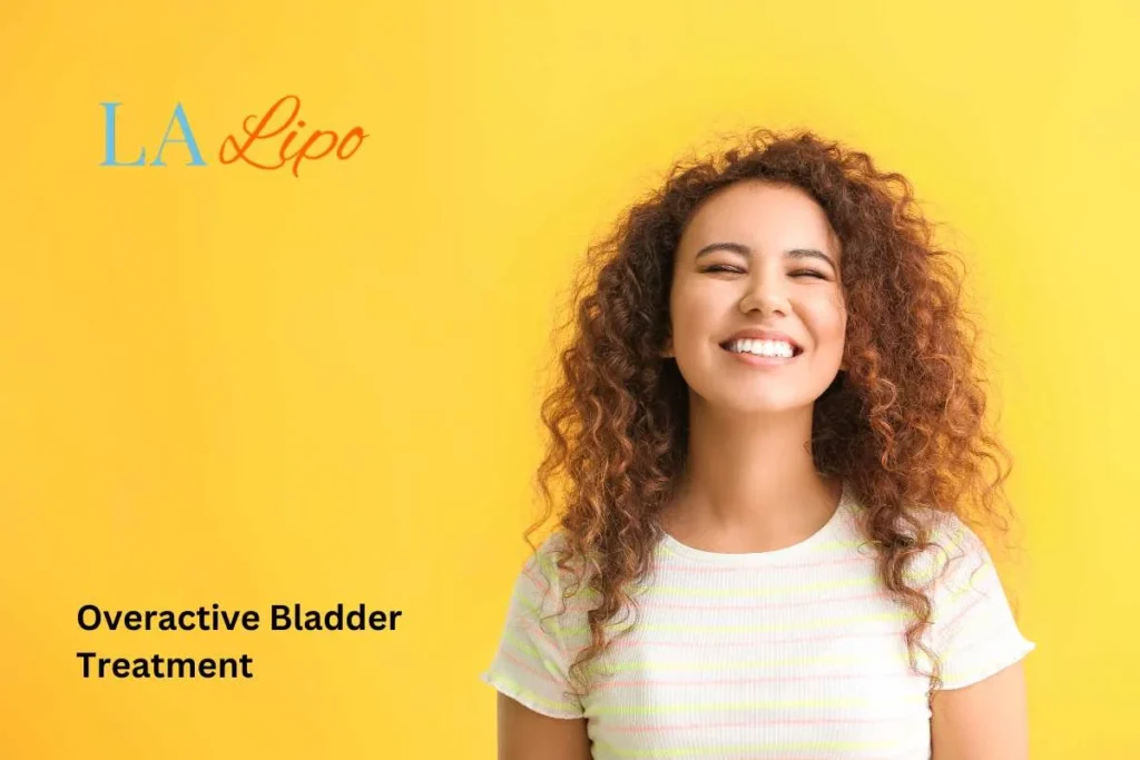 woman smiling about overactive bladder treatment Epping solutions